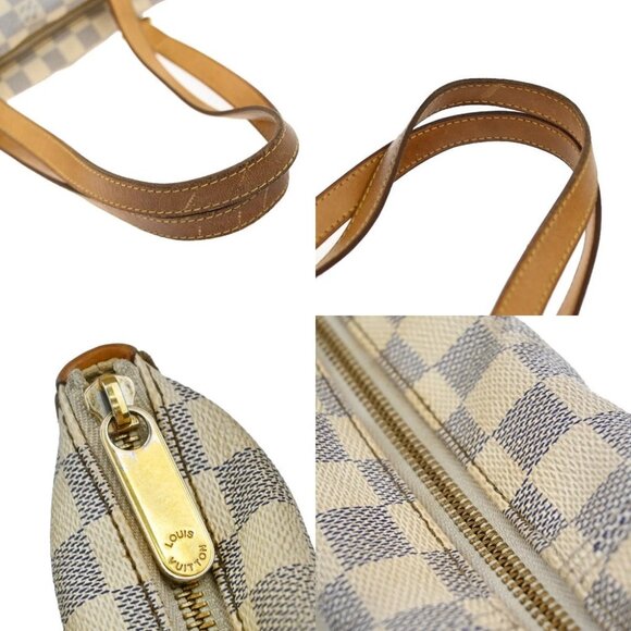 LOUIS VUITTON Totally PM Shoulder Bag Damier Azur Leather White N51261 84KB328 - Picture 8 of 14